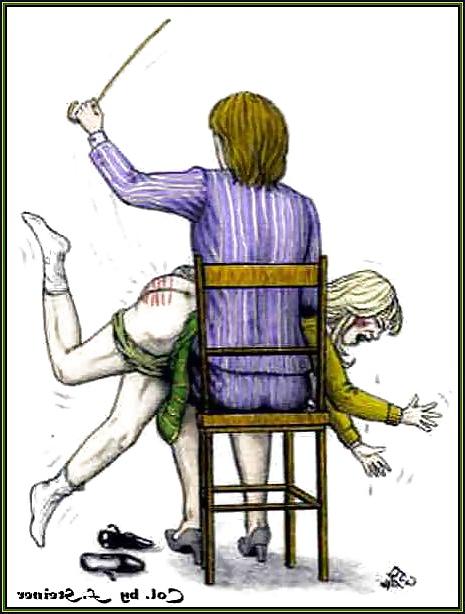 19P Spanked Schoolgirls (Art Mix )