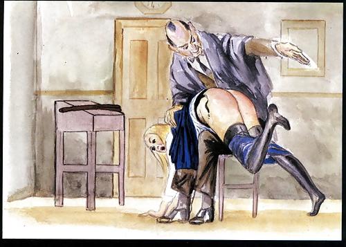 20P Detention Spanking (Art Mix)