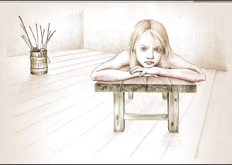 20P Detention Spanking (Art Mix)