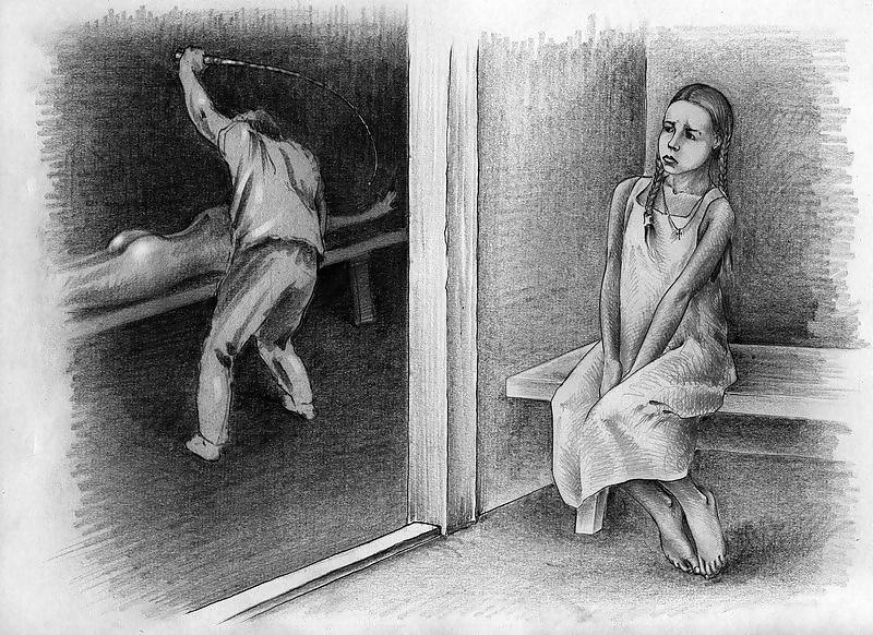 20P Detention Spanking (Art Mix)