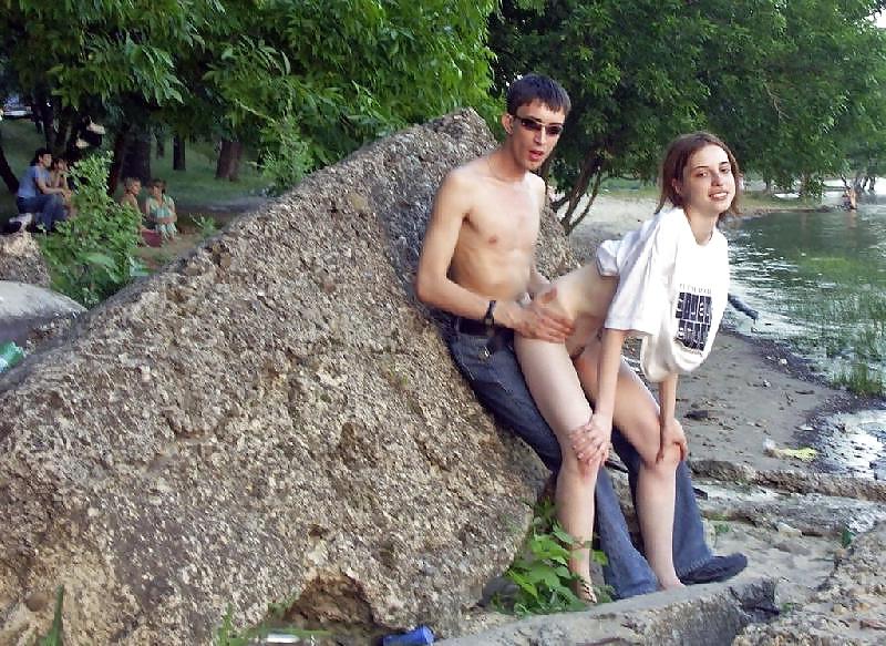 25P Mix naked and fucked in public 15