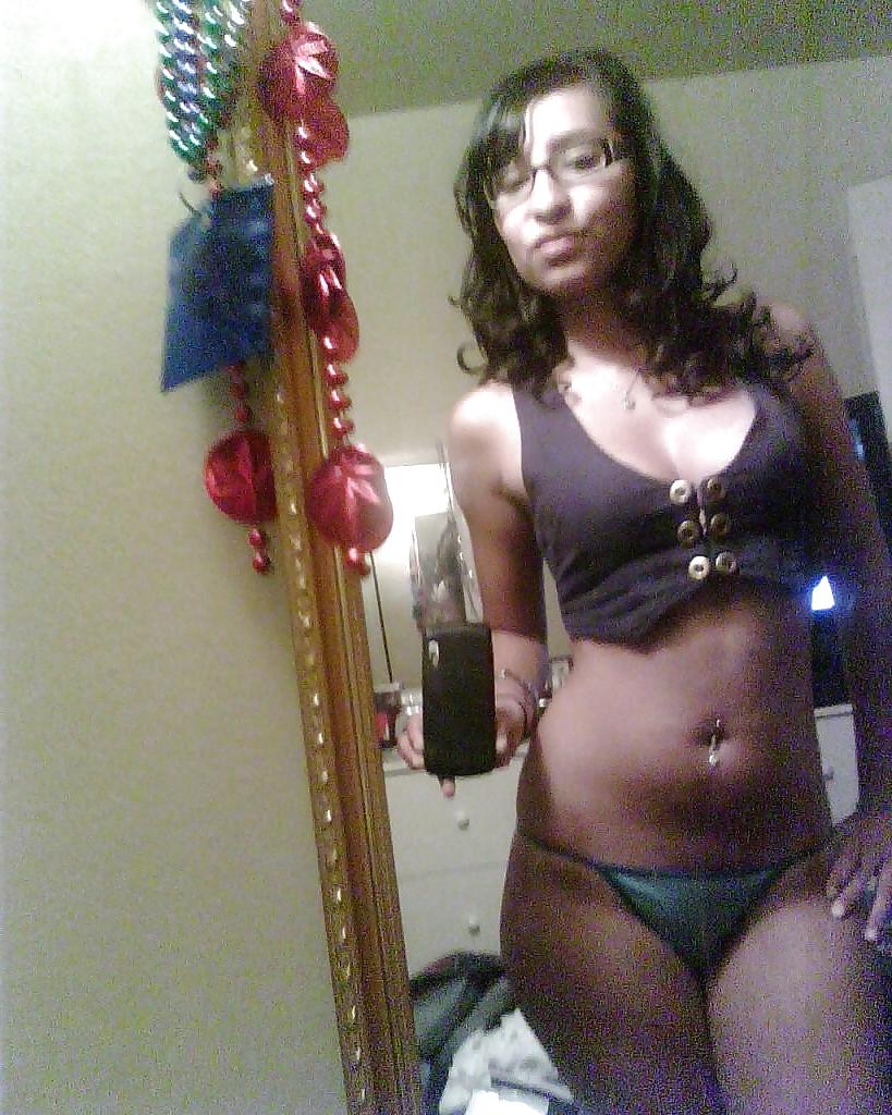 13P Cute Latina With Ass Wearing Glasses 