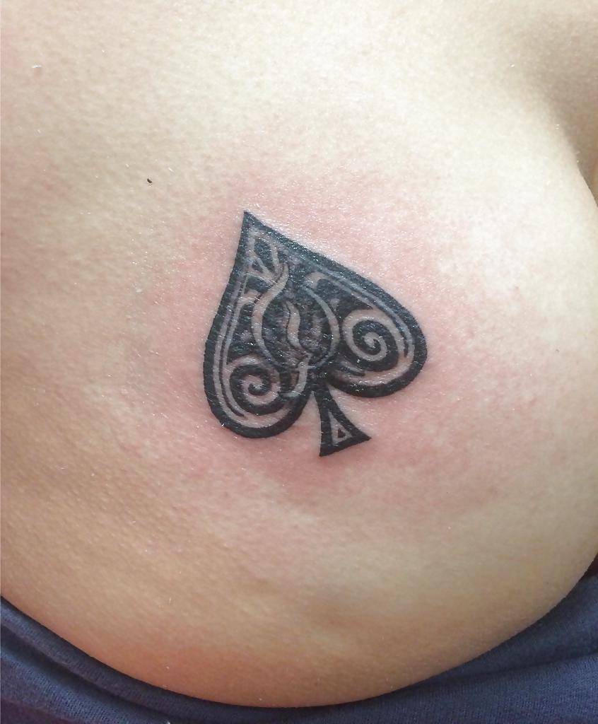 15P Queen of Spades