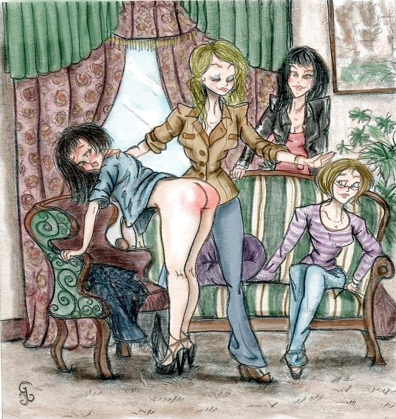 25P Mom spanks jard (Art Mix)