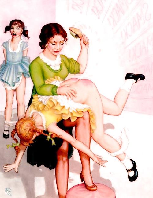 25P Mom spanks jard (Art Mix)