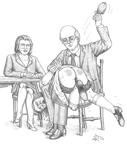 19P OTK Spanking (Art Mix)