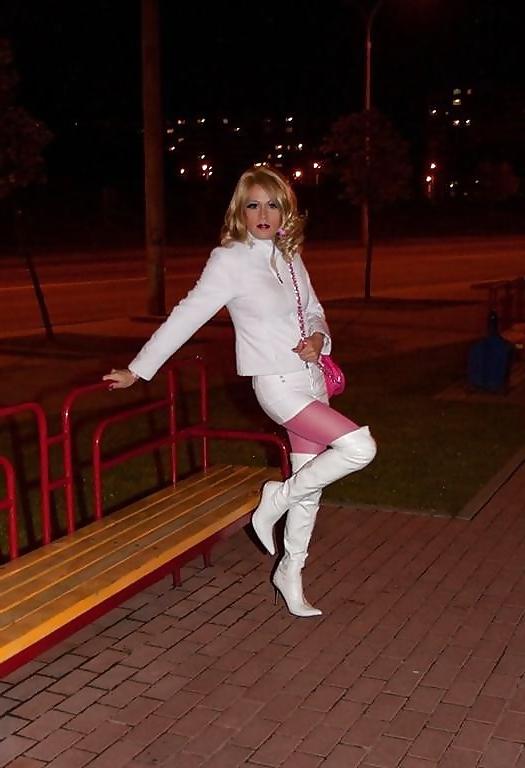 25P Gurlybois hiding their juicy cocks under tiny mini skirts