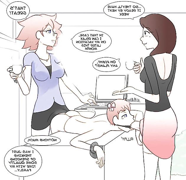 25P Extreme Fist BBC Femdom Cartoon 9
