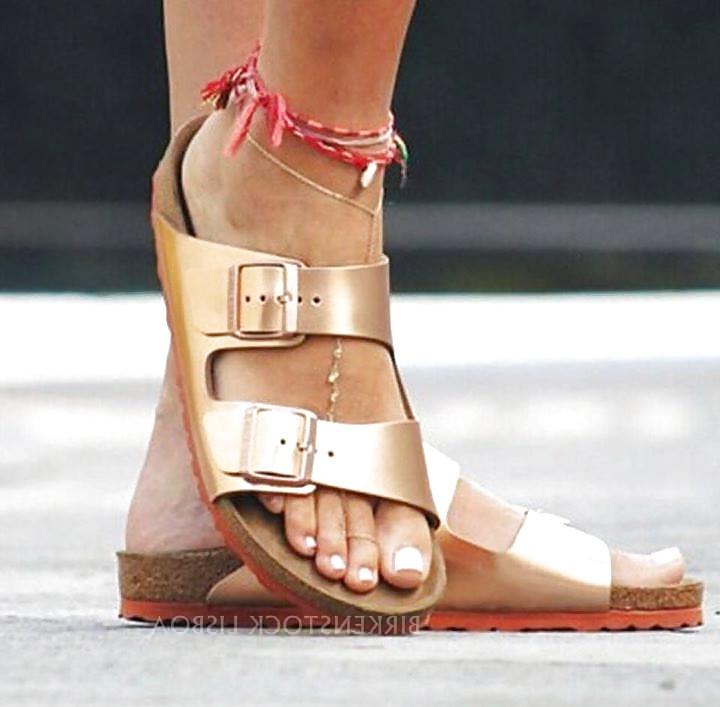 25P Birkenstock shoes n feet 9