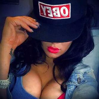 9P Tatoo'd punk chick.
