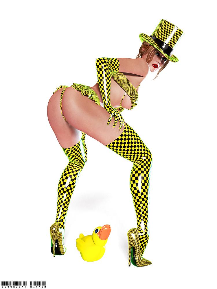 25P Cheezecake 3D toon art 2