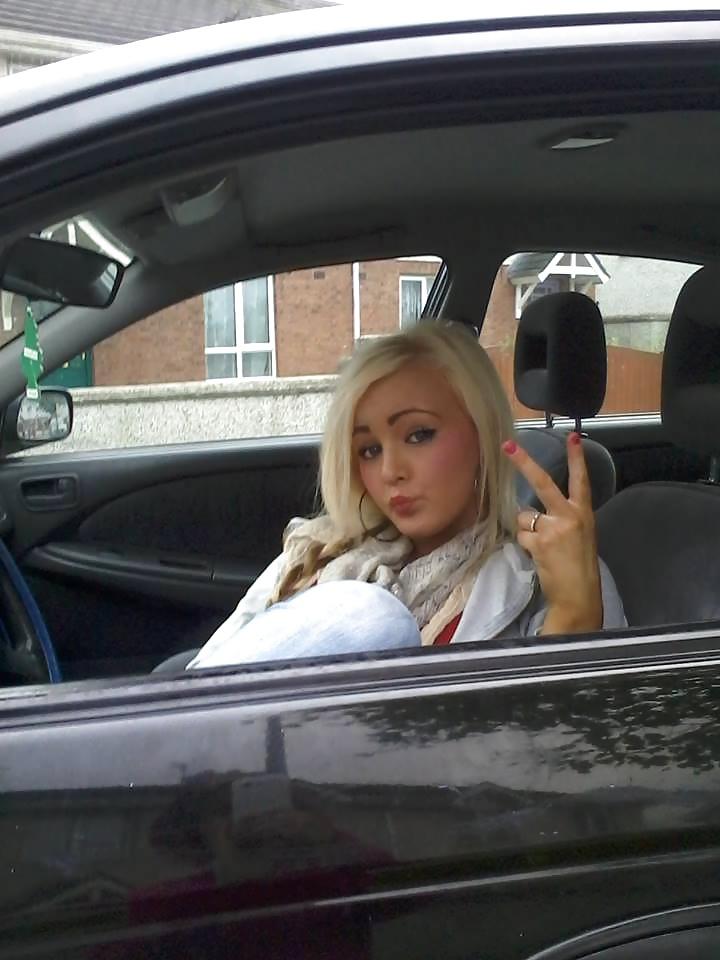 25P British Chav Traveler slut