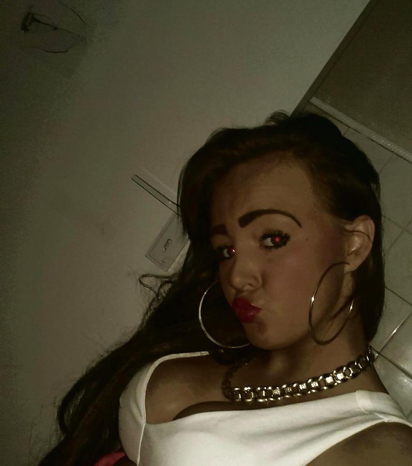 25P British Chav Traveler slut