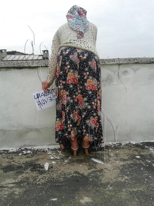 5P Turkish Turbaned Bitch Sevda 11.12.2014 Part II