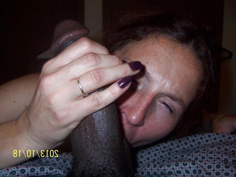10P CHEATING WHITE MATURE BBC BLOWJOB MEAT