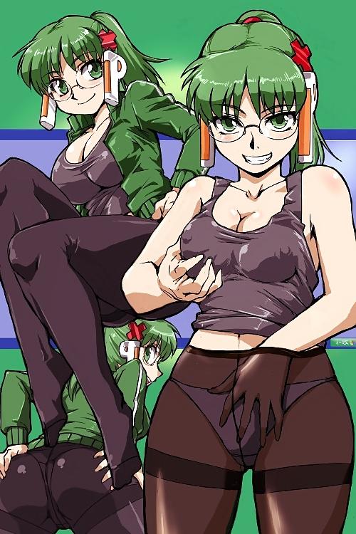 25P Hentai Girls with Glasses 