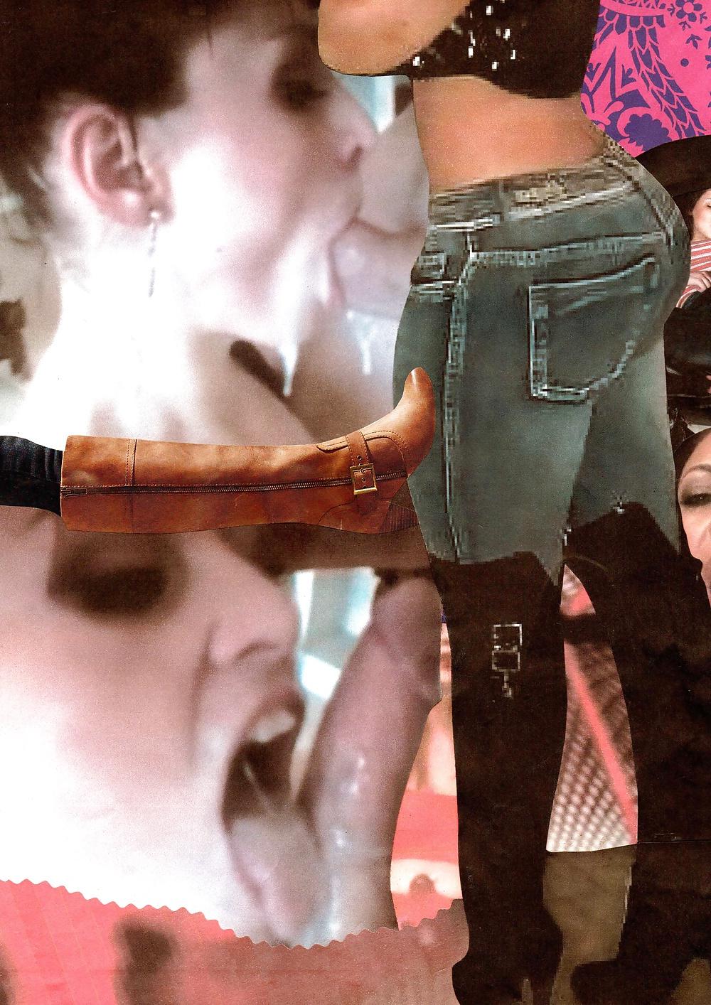 25P Femdom Art Collages 2
