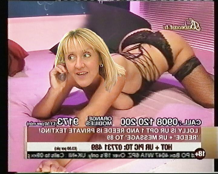 25P JO HEALEY UK CELEB FAKE BBC TV NEWS READER PRESENTER