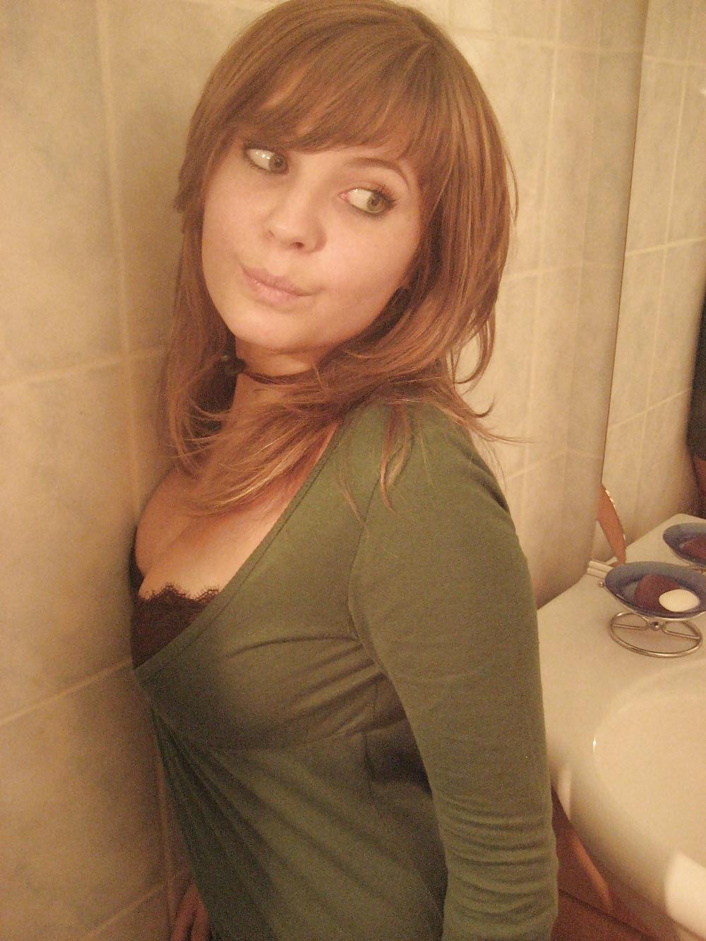 25P Cute teen with big tits