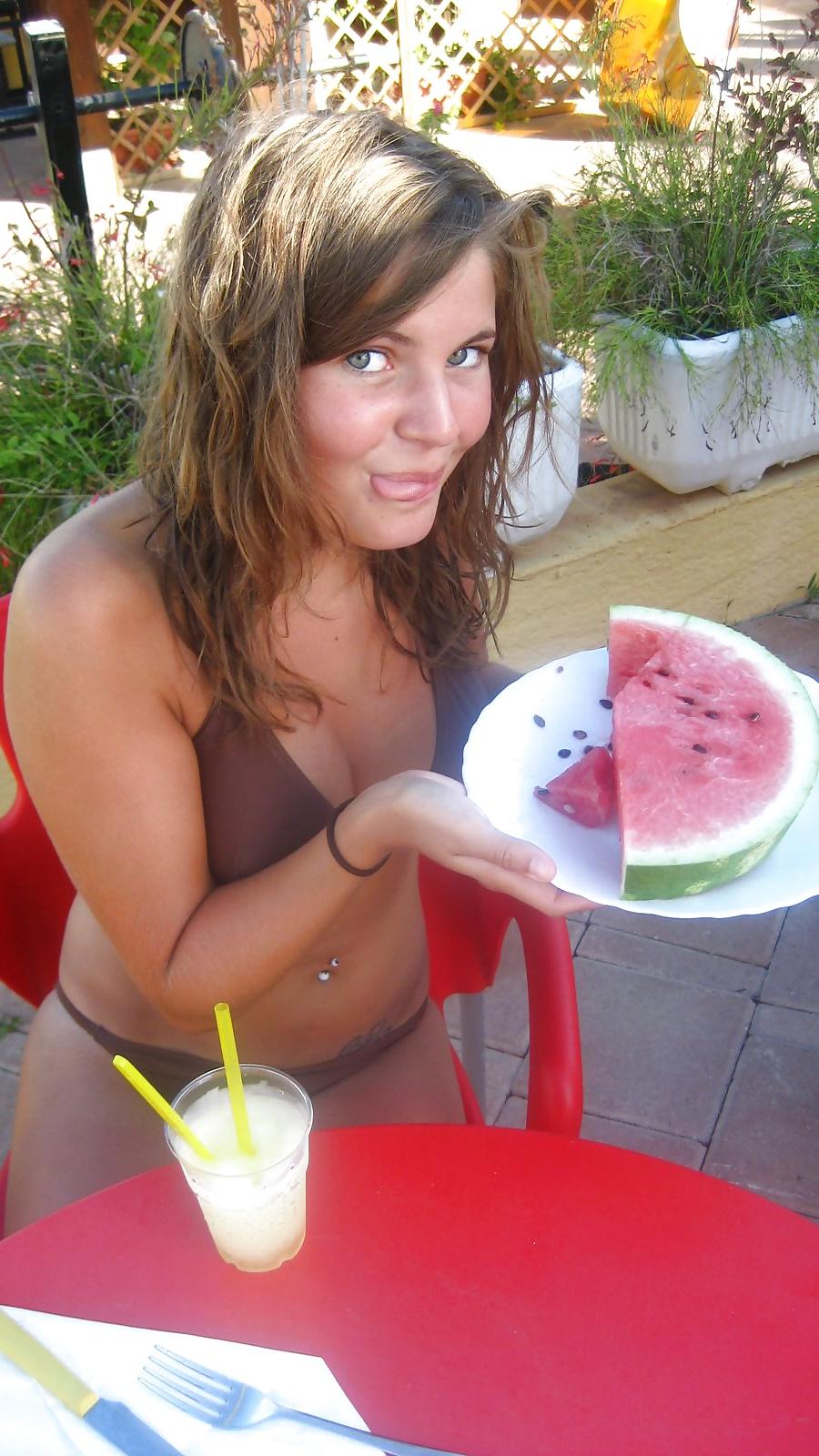 25P Cute teen with big tits