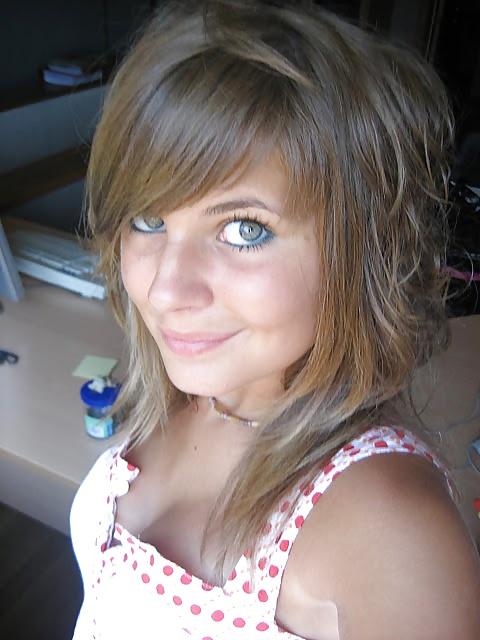 25P Cute teen with big tits
