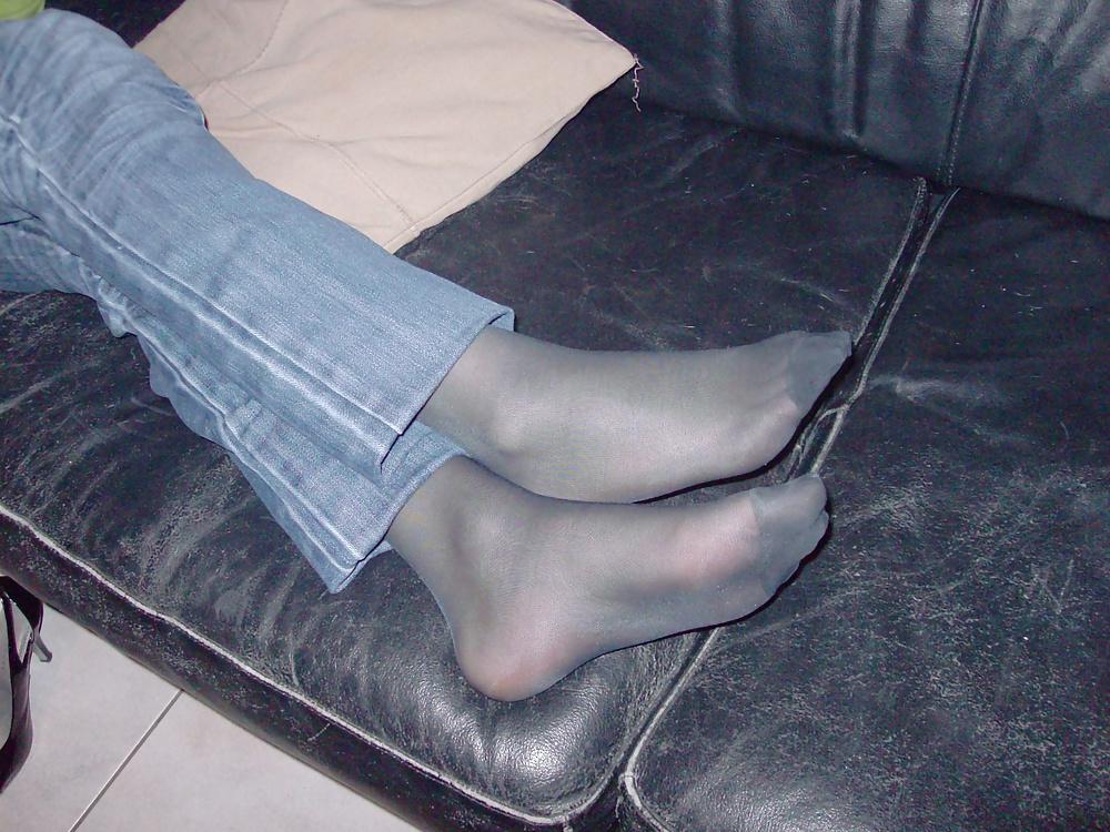 11P Pantyhose Foot Goddess 5
