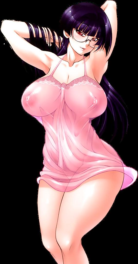 25P Hentai Cuties With Glasses