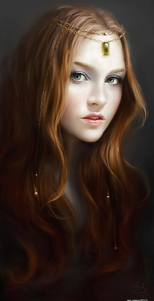 25P Erotic fatasy art 5 portraits