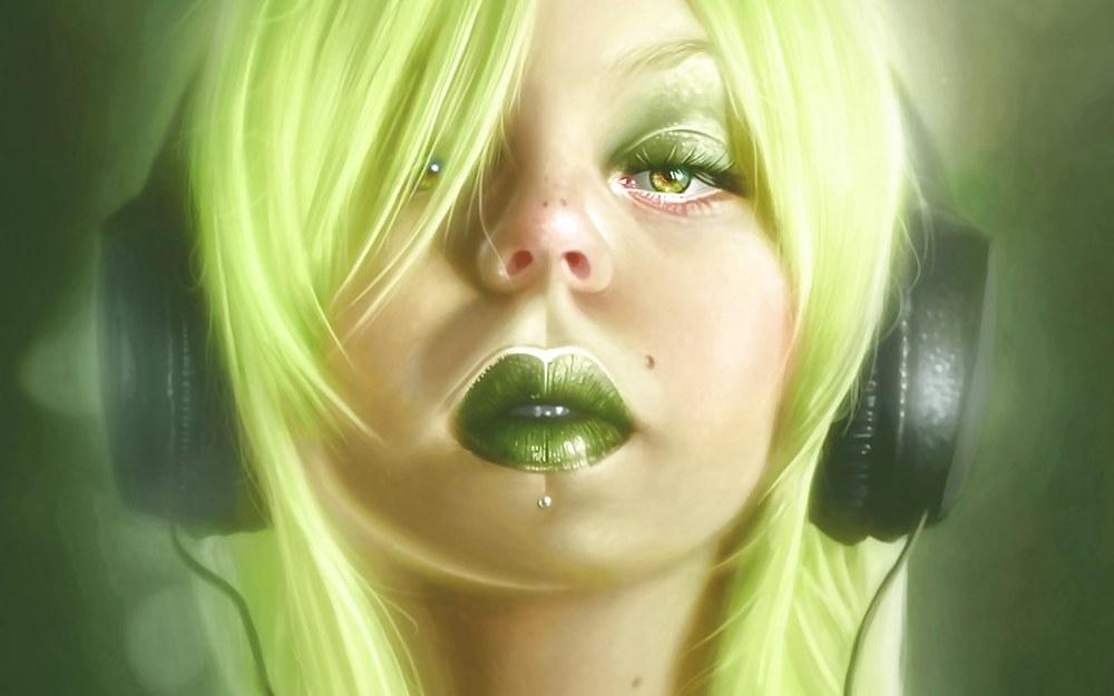 25P Erotic fatasy art 5 portraits