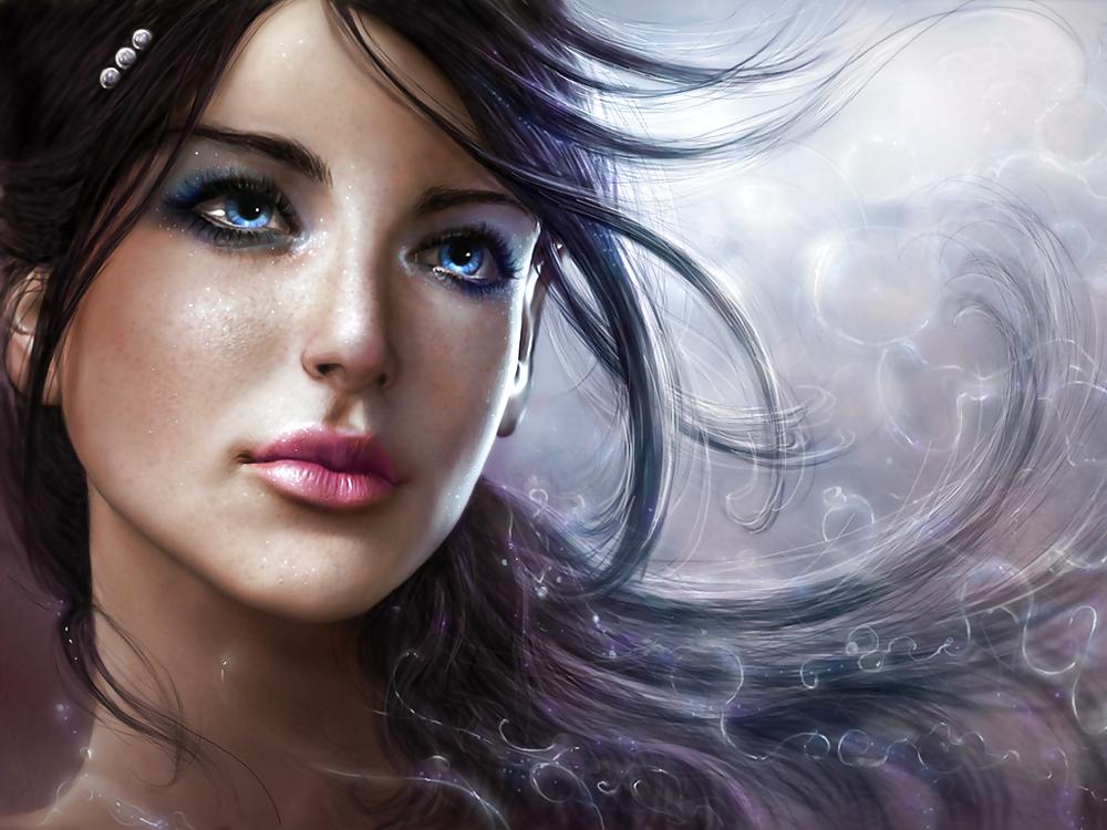 25P Erotic fatasy art 5 portraits
