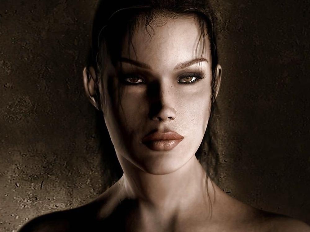25P Erotic fatasy art 5 portraits