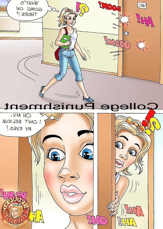 15P Seduced Amanda - College Punishment