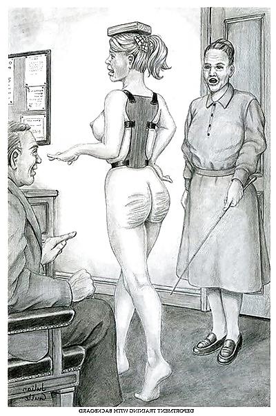20P Nude Spanking (Art Mix)