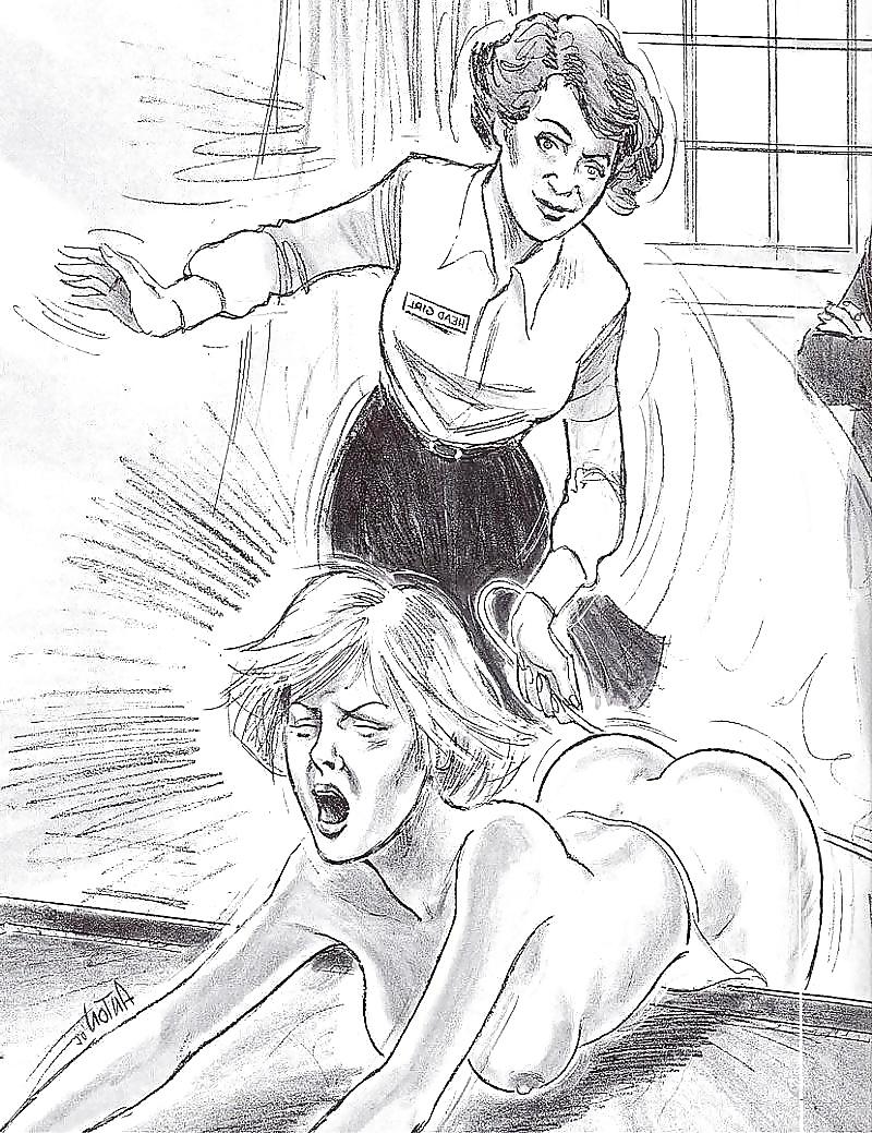 20P Nude Spanking (Art Mix)