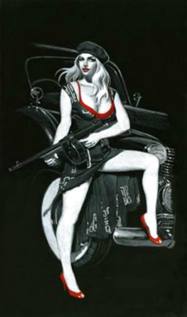 14P Pin up art