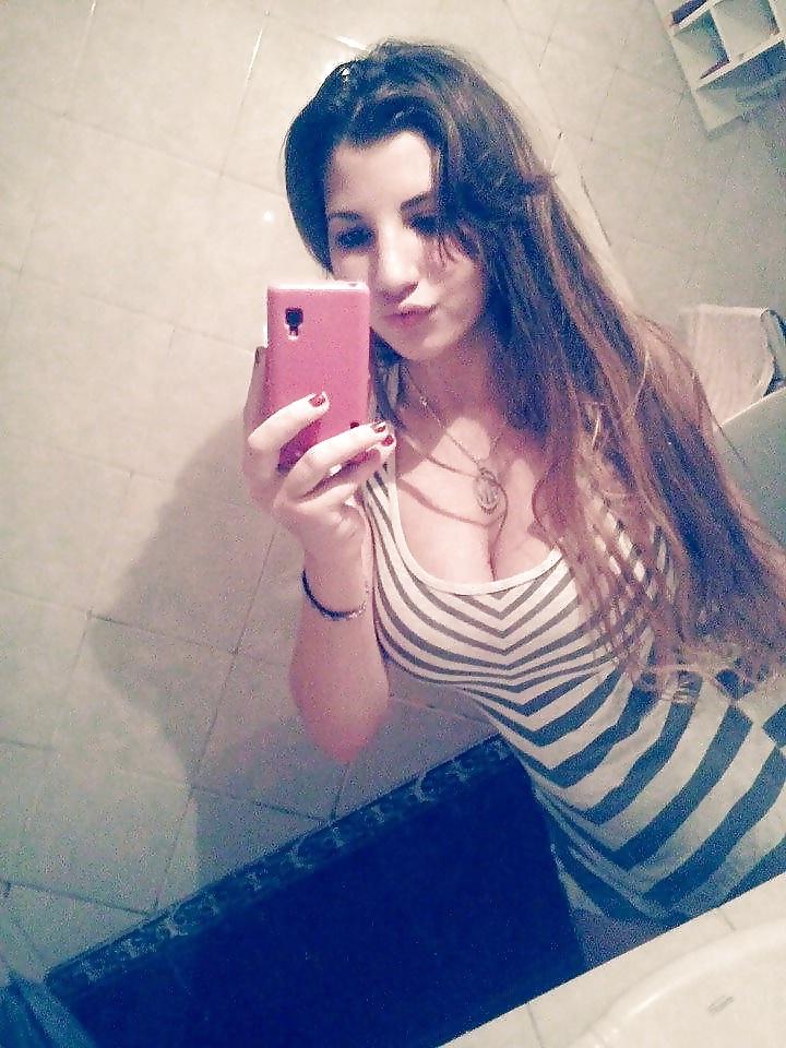 14P Young busty white teen for Big Black Cock