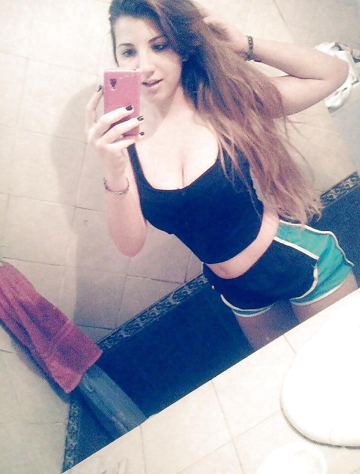 14P Young busty white teen for Big Black Cock