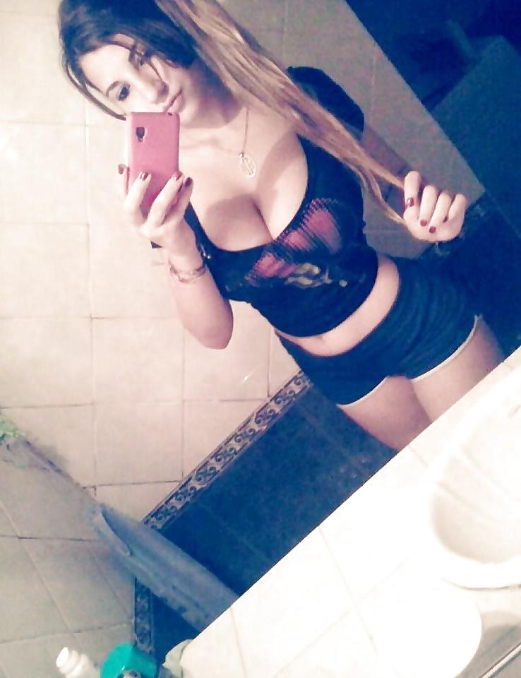14P Young busty white teen for Big Black Cock