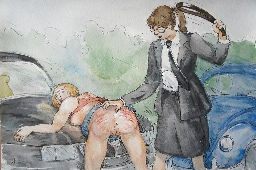19P Mom spanks hard (Art Mix)