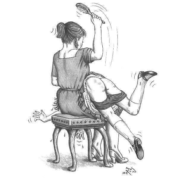 19P Mom spanks hard (Art Mix)