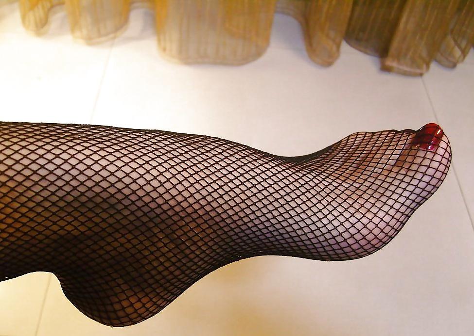 25P Nylon pantyhose feet