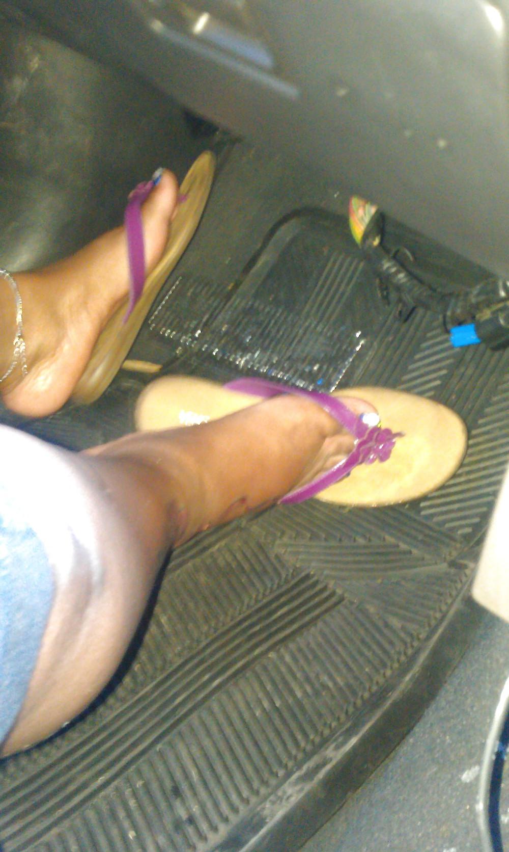 23P My wife cute feet & toes
