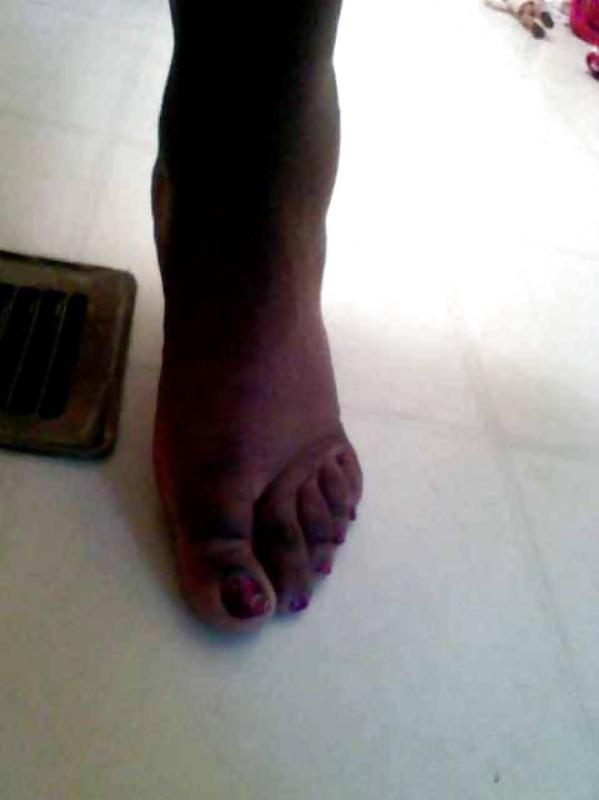 23P My wife cute feet & toes