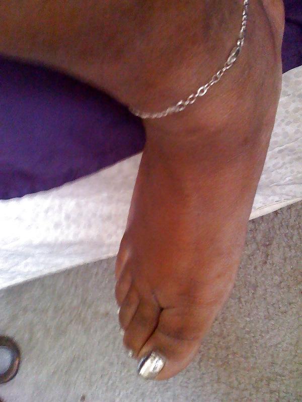 23P My wife cute feet & toes