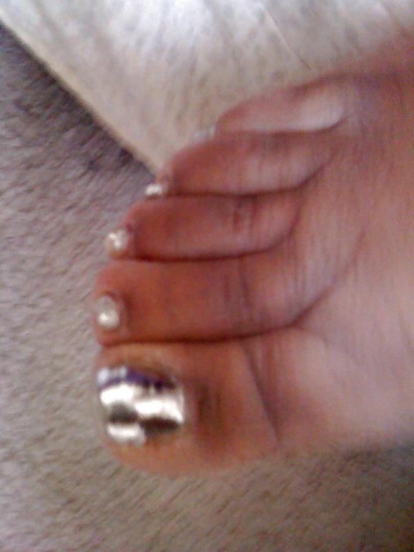 23P My wife cute feet & toes