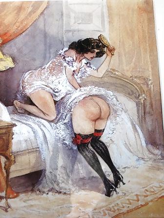 24P Spanking Artworks