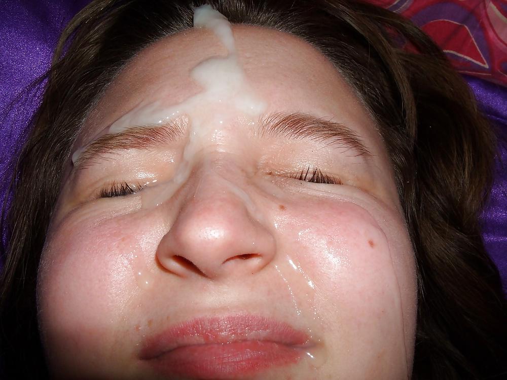 25P Chubby Teens Facial Cumshots