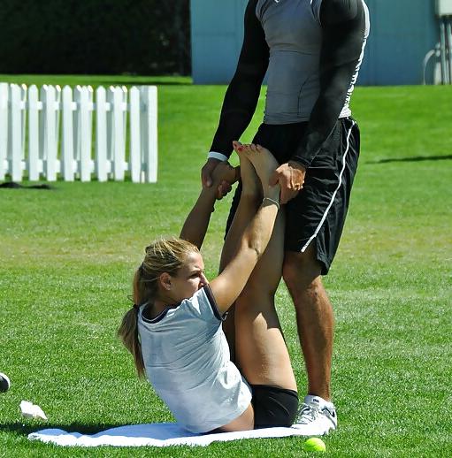 12P Sexy Dominika Cibulkova Heels Fuesse - feet