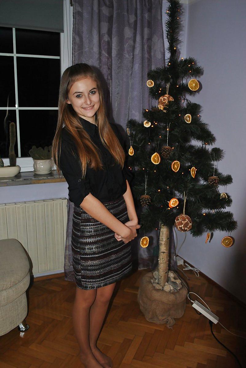 25P Extra Christmas Polish Feet in Stocking's 