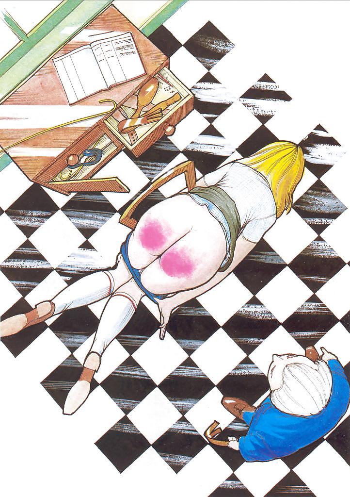 20P Detention Spanking (Art Mix)